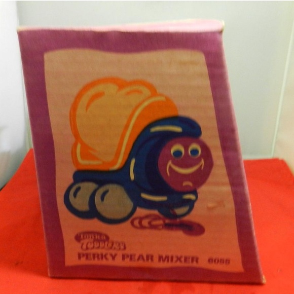 Vintage 1972 Tonka Toddlers Perky 🍐🛻Pear Mixer Toy Truck Pull-along - Picture 3 of 14